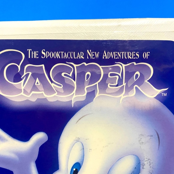 CASPER THE FRIENDLY GHOST VHS MOVIE VTG 2000 THE SPOOKTACULAR NEW ADVENTURES MCA - Picture 9 of 11